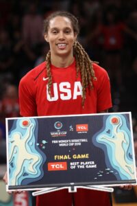 WNBA colocará calcomanía especial en apoyo a Brittney Griner