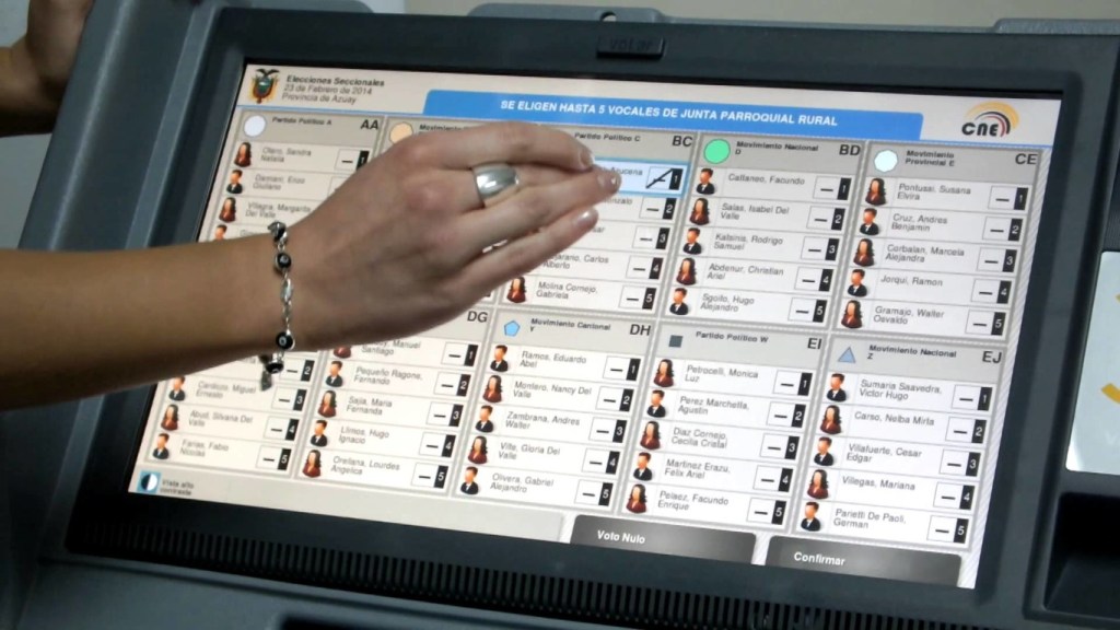 TC declara inconstitucional el voto electrónico
