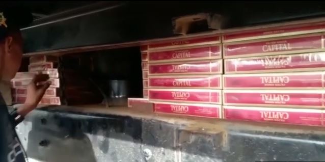 Ejército detiene varias personas en Dajabón por contrabando de cigarrillos