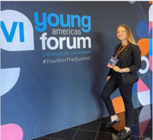 Joven dominicana participa en el VI Foro de Jóvenes de las Américas