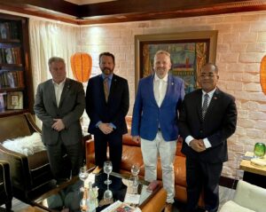  Presidente de Liberland se reúne con  Santiago Rosa Martínez