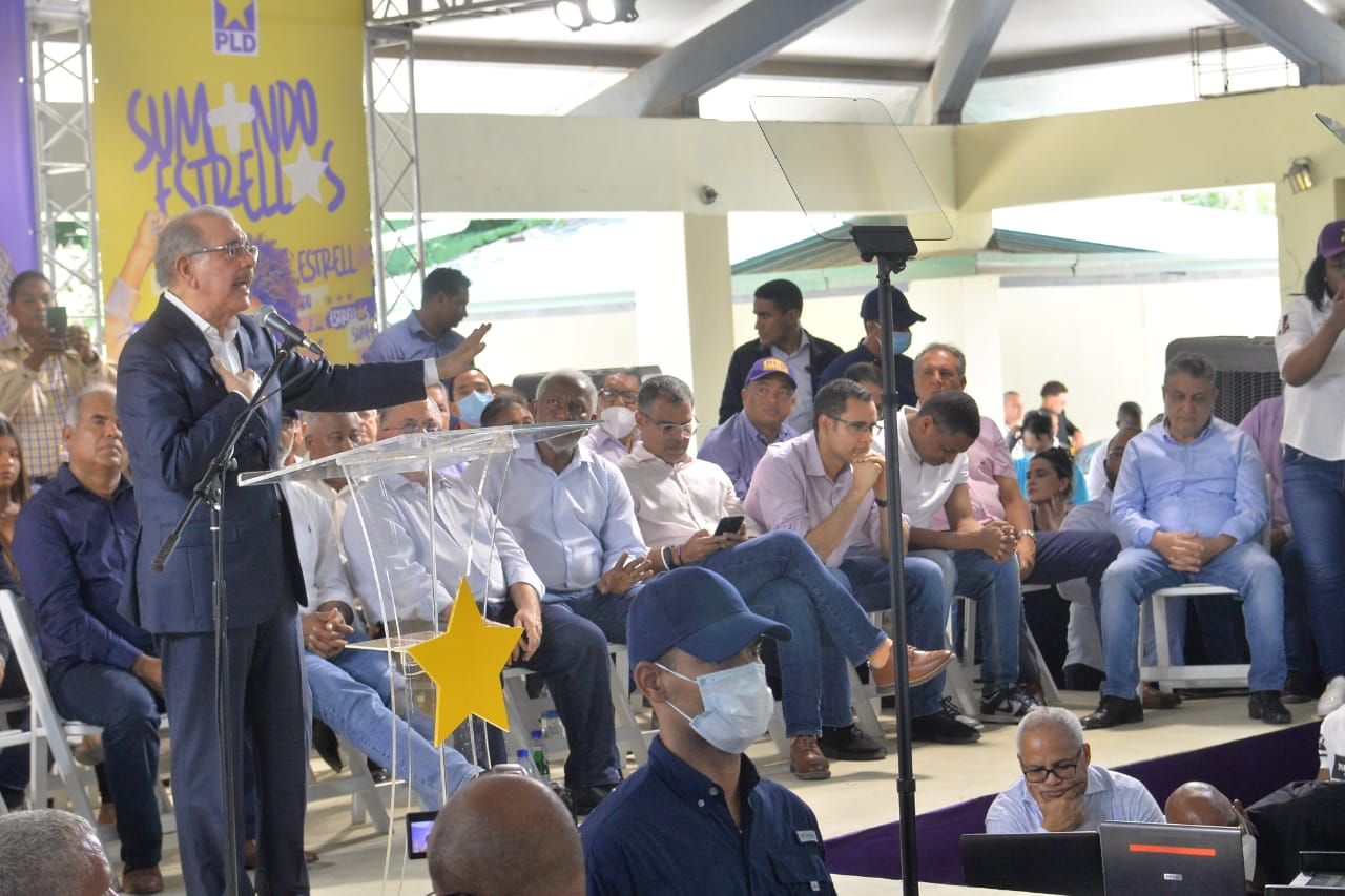 Danilo Medina: El PLD es el único partido que sabe gobernar