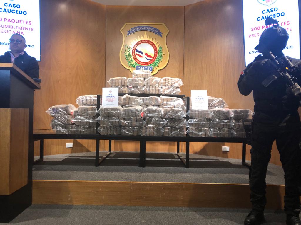 DNCD decomisa 300 paquetes de cocaína con destino a países bajos