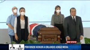 Inician acto de honor a Orlando Jorge Mera en Casa Nacional