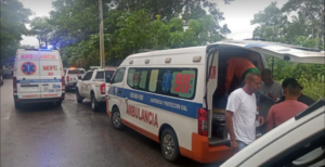 Accidente múltiple deja seis heridos en Piedra Blanca, Bonao
