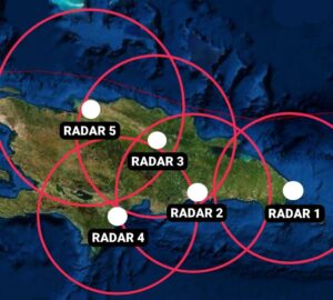 ¿Cuántos radares doppler necesita RD y en dónde?