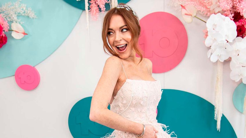 Lindsay Lohan dio el "sí, acepto" con Bader Shammas en secreto