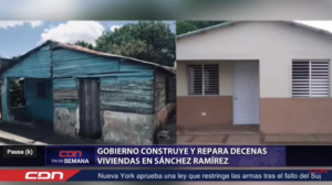 Gobierno construye y repara decenas viviendas en Sánchez Ramírez