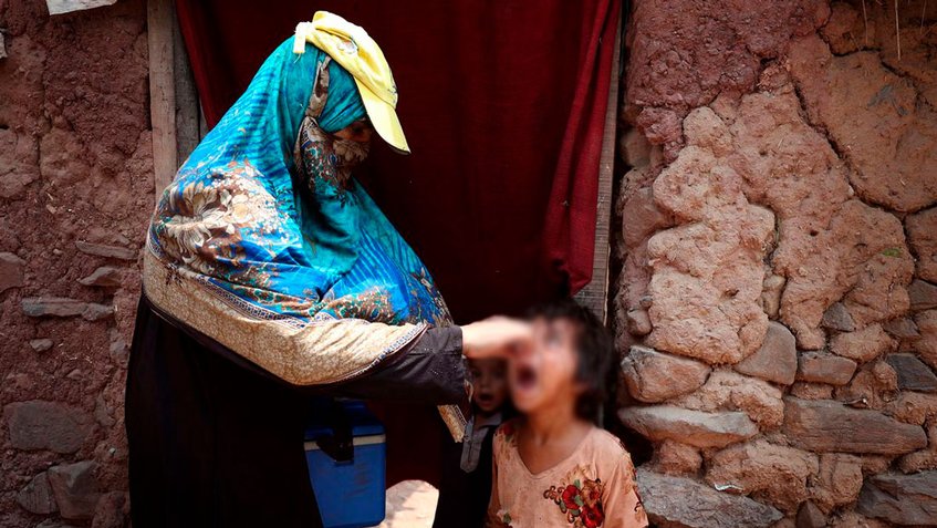 Registran brote de cólera en Afganistán con más de 120 casos en dos días