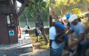 Haitianos intentan linchar a pedradas a un joven en Casa de Campo